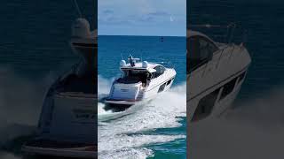 Sunseeker stern drone flight [upl. by Hullda]