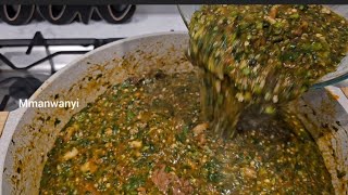 Best Method of Making Nigerian Okra Soup  Holiday Cooking  Okra soup Recipe [upl. by Dygert]