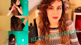 Cómo rizar el pelo encrespado con espuma Rutina de pelo ♥ Mejores ideas de Sara [upl. by Shadow641]