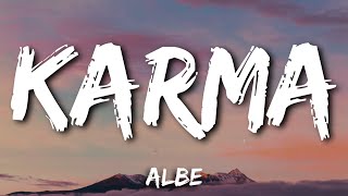 ALBE  Karma Testo e Audio Ufficiale [upl. by Ayenat129]