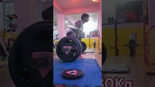 180Kg💪deadlift 🚹shivkumarlifter ❤️gym [upl. by Carey407]