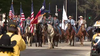 Houston Rodeo Parade 2023 Live coverage from downtown [upl. by Alejandro]