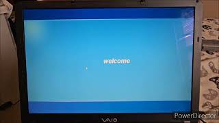 2005 Sony VAIO VGNFS742W running Windows XP Home Edition SP3 [upl. by Alyn]