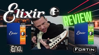 Elixir NANOWEB and OPTIWEB Guitar Strings  Differences [upl. by Tandi]