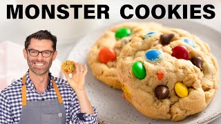 Easy Monster Cookies Recipe [upl. by Clynes]