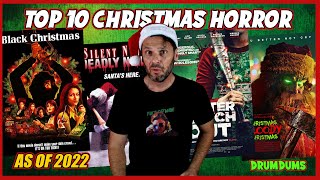 Top 10 CHRISTMAS HORROR Movies As of 2022 [upl. by See]