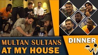 Multan Sultans amp Zalmi Friends at my house  Dinner amp Fun time  Shahid Afridi [upl. by Nnylyak]