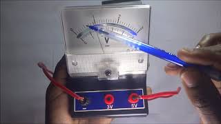 How to find Ammeter and Voltmeter reading  How are ammeter and voltmeter connectedKisembo Academy [upl. by Darrow]