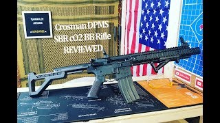 Crosman DPMS SBR cO2 BB Review [upl. by Elleahcim290]