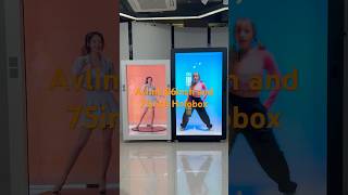 Avlink 86inch and 75inch holobox AI digital signage LCD transparent holographic display top factory [upl. by Ayikat605]