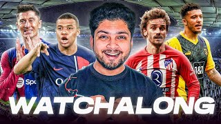 PSG vs Barcelona Champions League Live Reaction amp Watchalong  Atletico Madrid vs Dortmund [upl. by Aniham]