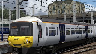 Train Simulator Classic Route Learning Edinburgh Glasgow AP Class 365 Network Scot East [upl. by Ierdna]