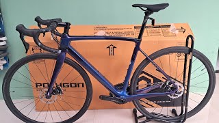 Polygon Strattos S7 Disc Carbon Frame Saturdayub Bike Check polygonbike strattos Kalcer shimano [upl. by Etyam]