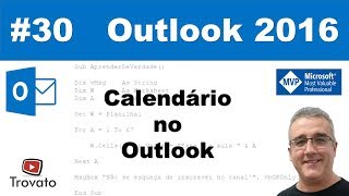 30 – Calendário  Outlook 2016 [upl. by Giarg]