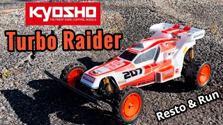 1989 Kyosho Turbo Raider gets rescued and driven [upl. by Morry]