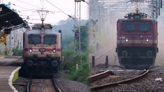 High speed trains skips at Tirusulam Chennai  Indian railways [upl. by Ramma]