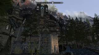 Castle Riverwood Skyrim mod [upl. by Enelyaj678]