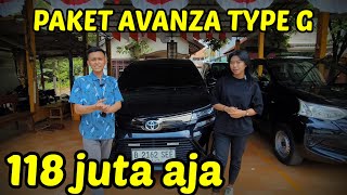 AVANZA TYPE G BEKAS TAKSI BLUEBIRD [upl. by Ahsyat]