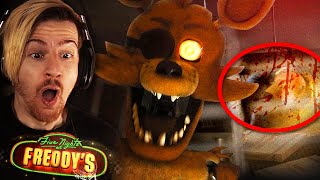 THE ANIMATRONICS JUST KILLED THEM  FNAF Movie NEW Trailer REACTION ANALYSIS [upl. by Ydisac]