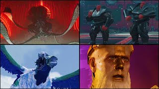 Marvels Guardians of the Galaxy  All Boss Battles [upl. by Ehman]