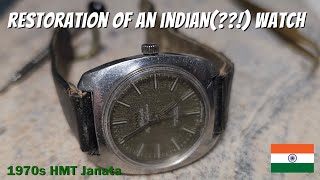 Full restoration of an Indian  watch [upl. by Aidualk]