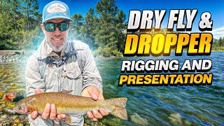 Dry Fly with Dropper  Rigging and Presentation [upl. by Dowd]