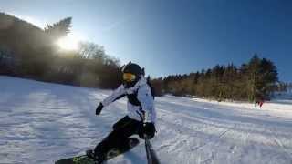 Winterberg Dezember 2014 Skiliftkarussell SKI SNOWBOARD GOPRO HERO 3 Black  4 [upl. by Gardol]