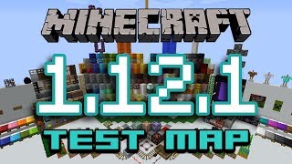 1121 MINECRAFT TEST MAP for Resource Packs and Map Makers [upl. by Yasmine]