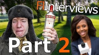 DRINK SOME VODKA  Flannel Interviews  Russian Guy [upl. by Suivatnom]