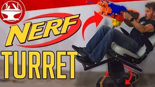 NERF TURRET WAR Hacksmith Gets Owned [upl. by Gati]