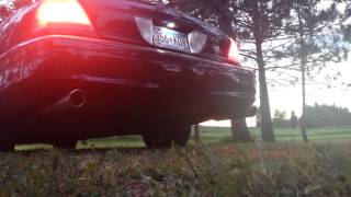 2008 Ford Crown Victoria Straight Pipes Revving [upl. by Mailliwnhoj]