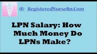 LPN Salary Job Overview  Income of a Licensed Practical Nurse [upl. by Elwee]