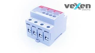 VAP3N63 digital overvoltage and overcurrent protection relay 3LN 63A AC230V [upl. by Aleb]