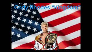 Cody Rhodes Theme Song “Kingdom” Arena Effects [upl. by Eeldarb]