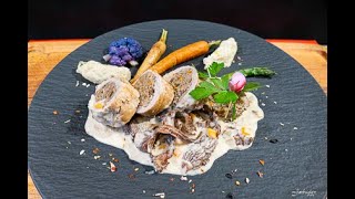 PAUPIETTE DE VEAU A LA CREME DE GIROLLES amp MORILLES [upl. by Schenck]