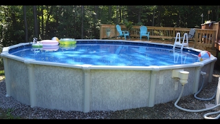 How To Install An Above Ground Pool [upl. by Tamas]