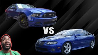 Pontiac GTO 60 vs Mustang 50 [upl. by Fine490]