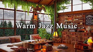 Relaxing Jazz Instrumental Music amp Cozy Coffee Shop Ambience☕Smooth Jazz Music to Work Study Focus [upl. by Benedetta]