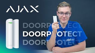 AJAX Alarm System Review Ajax DoorProtect Sensor [upl. by Lina920]