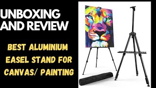 Best Aluminium Easel Stand for CanvasPainting 🎨 [upl. by Paulina]