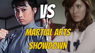 Angela Mao vs Etsuko Shihomi Epic Martial Arts Showdown [upl. by Xilef]