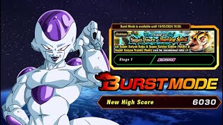 HOW TO GET 6000 BURST MODE SCORE USING PLANETARY DESTRUCTION LR SS TRIO EVENT DBZ DOKKAN BATTLE [upl. by Sallyann]