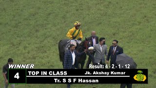 Top In Class with Akshay Kumar up wins The Hill Fort Plate Div2 2021 [upl. by Eirrej721]