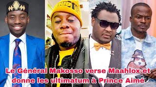 Général Makosso donne les ultimatum à Prince Aimé et recadre Maahlox sur le remix de Debordo [upl. by Atiekan]