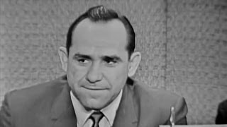 Whats My Line  Yogi Berra Martin Gabel panel Jul 2 1961 [upl. by Ittap]