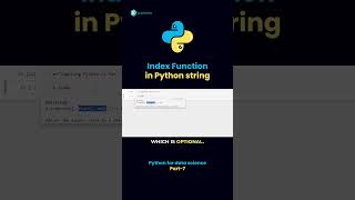 MASTERING Python String Index Function Made Easy [upl. by Zwart]