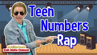 Teen Numbers Rap  Jack Hartmann [upl. by Raouf]