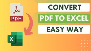 How to Convert PDF to Excel  PDF to Excel  PDF to Excel Converter [upl. by Notsae]