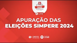 Eleições Simpere  Apuração dos votos Ao Vivo [upl. by Linnie336]