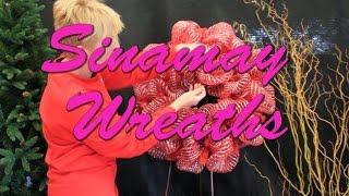 Webinar Sinamay Wreaths with Danita Berg [upl. by Adnwahsat]